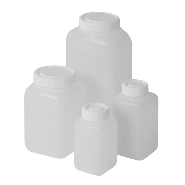 Wide-mouth bottle 150 ml, 47x47mm, PE-HD